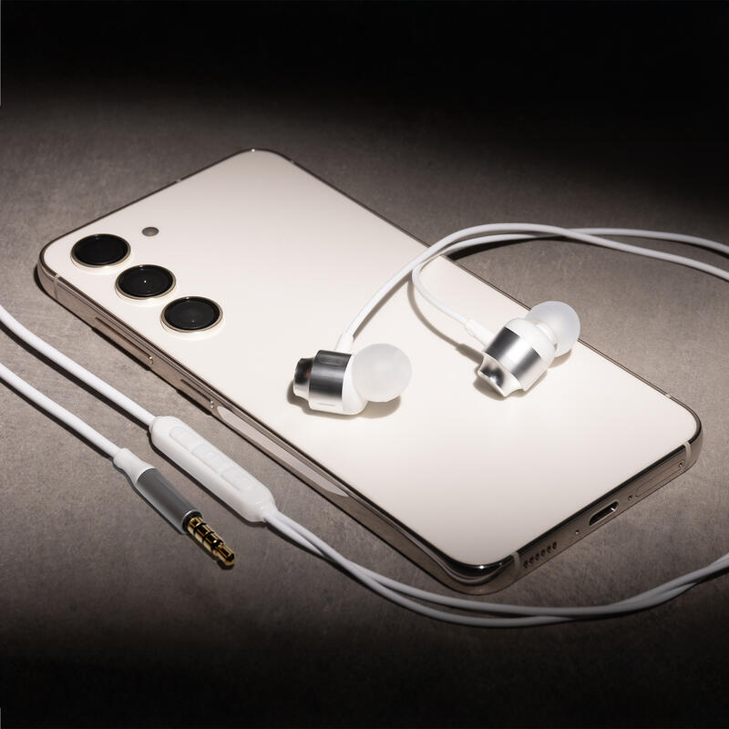Căști cu fir Forever EP-01 in-ear jack 3,5 mm albe