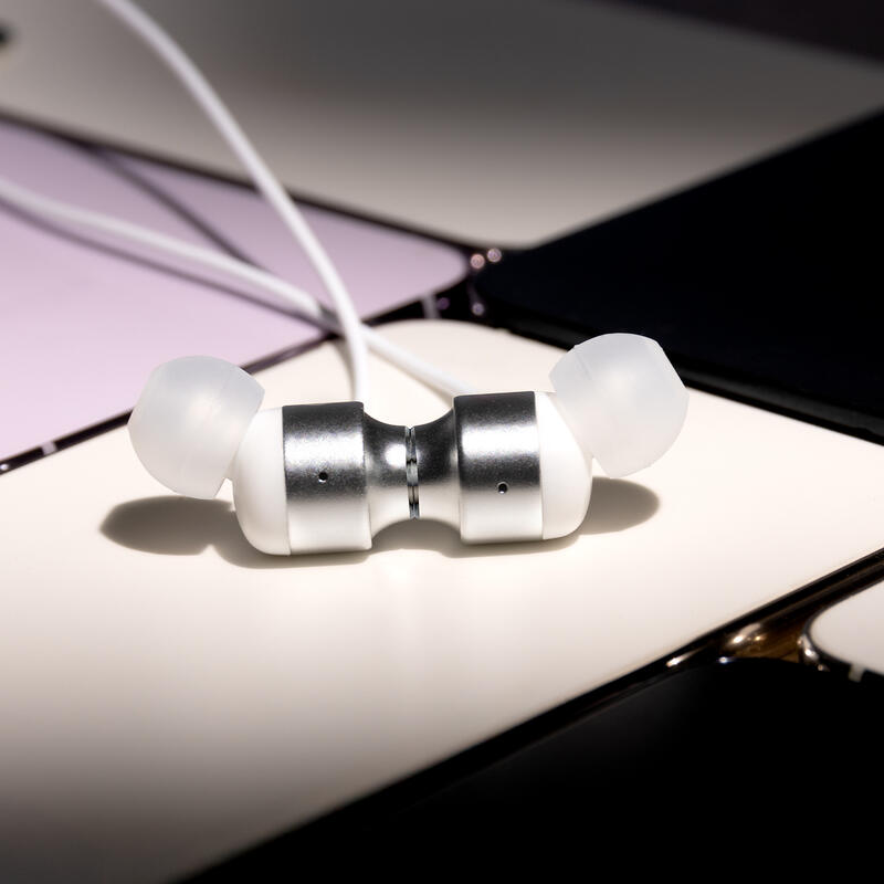 Căști cu fir Forever EP-01 in-ear jack 3,5 mm albe