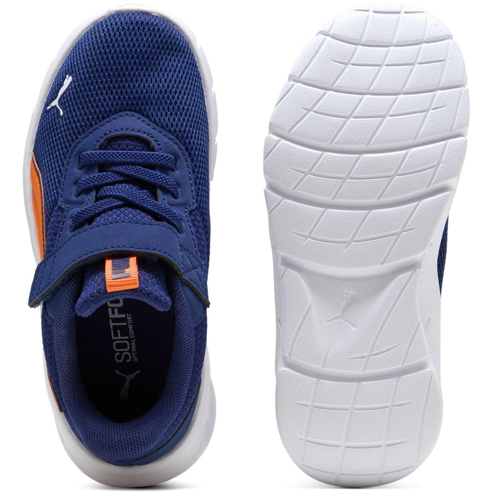Zapatillas Puma Flexfocus Modern Ac Ps, Azul, Niños 2/5
