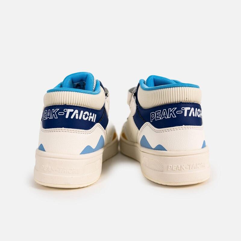 Pantofi sport copii Peak Court Albi