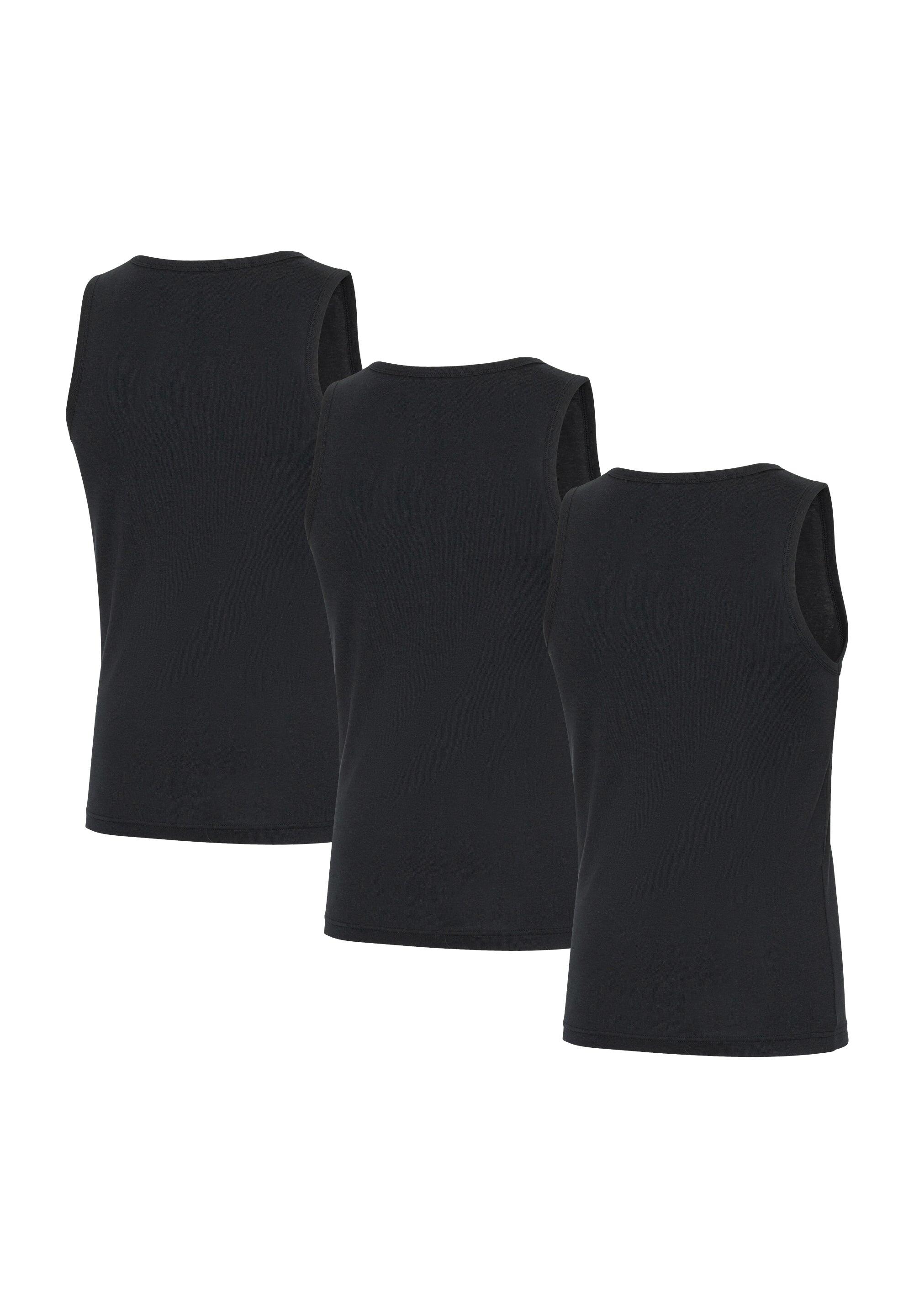 Camisetas interiores de algodón orgánico para hombre 3 pares 2/6