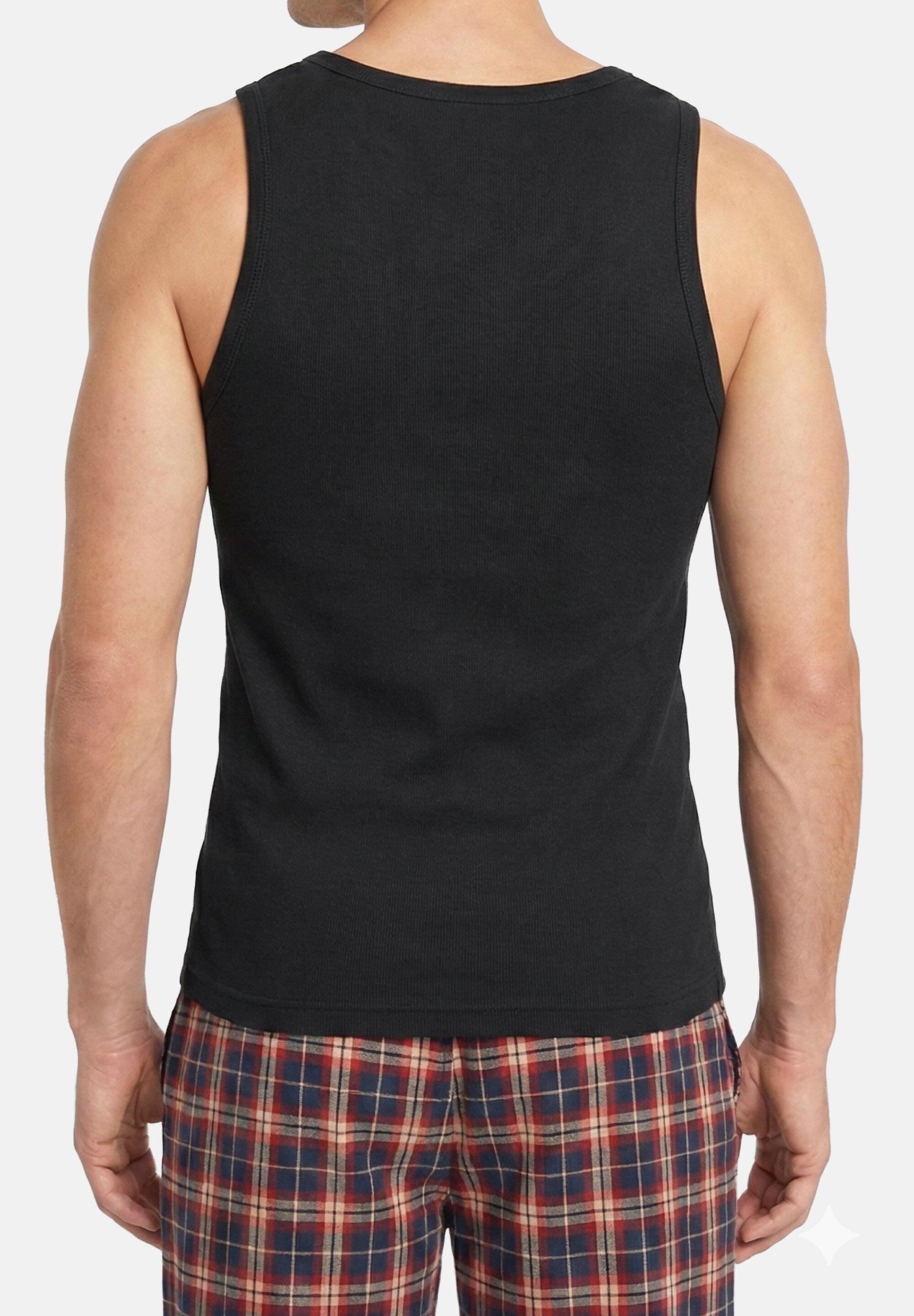 Camisetas interiores de algodón orgánico para hombre 3 pares 4/6