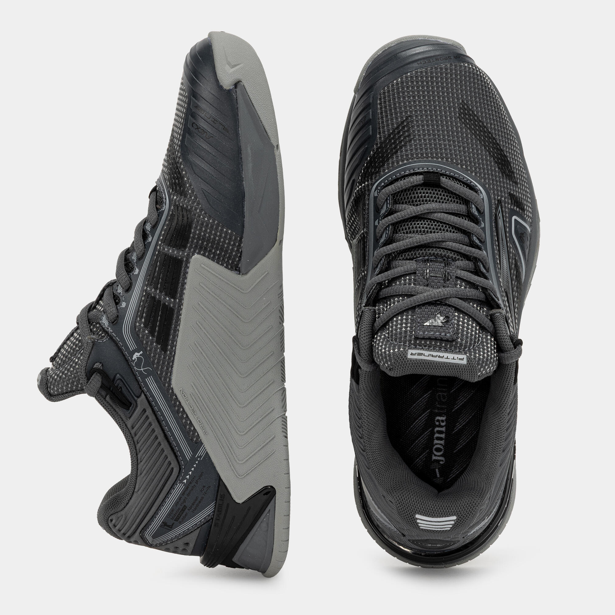 Scarpe da allenamento uomo Joma Fittrainer grigie 4/7