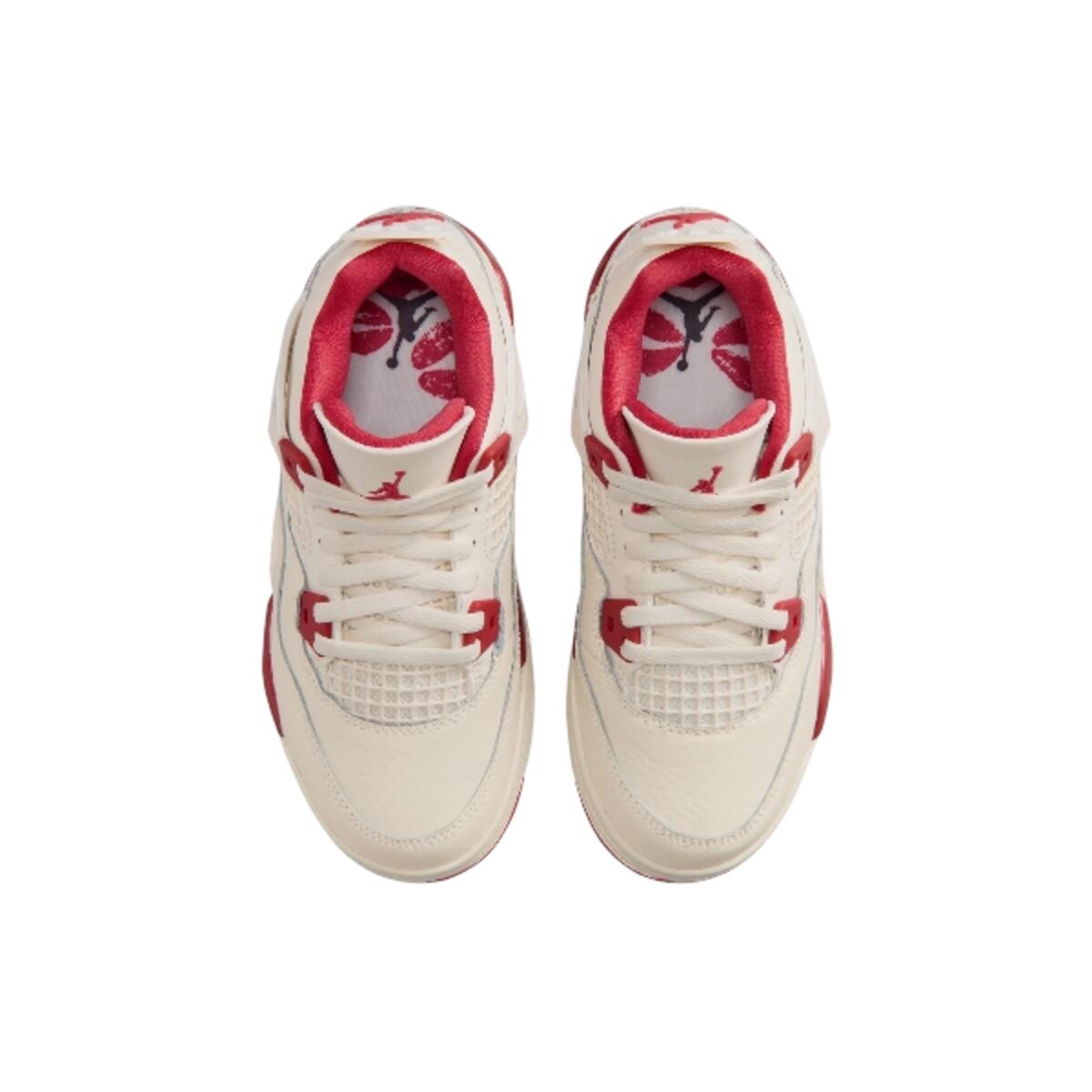 Chaussures  4 Retro Valentine's Day Sierra Red Enfant et Bébé 2/3