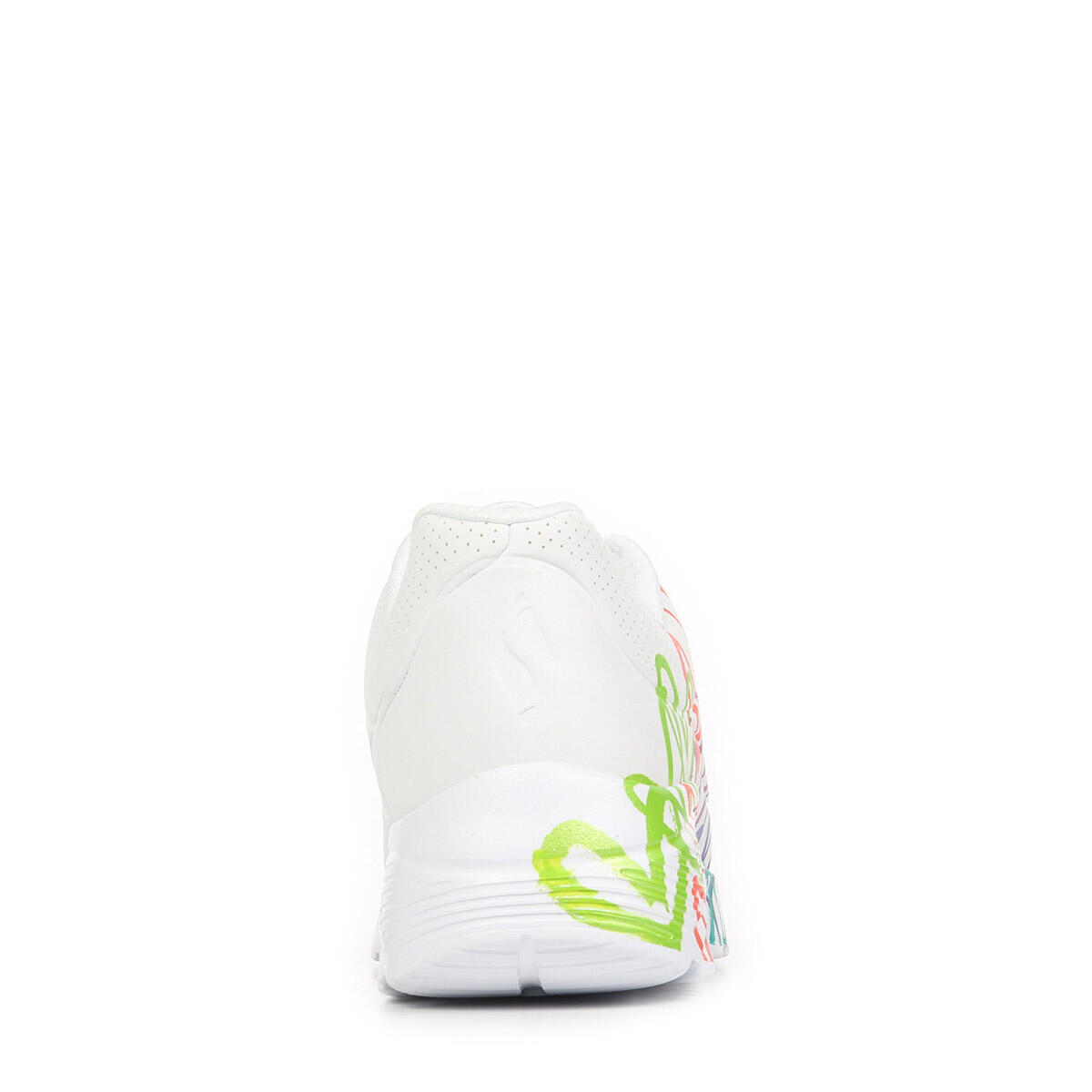Tênis esportivos para meninas Skechers branco. 5/6