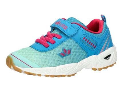 Chaussure d'entraînement LICO Barney VS filles nylon bleu scratch