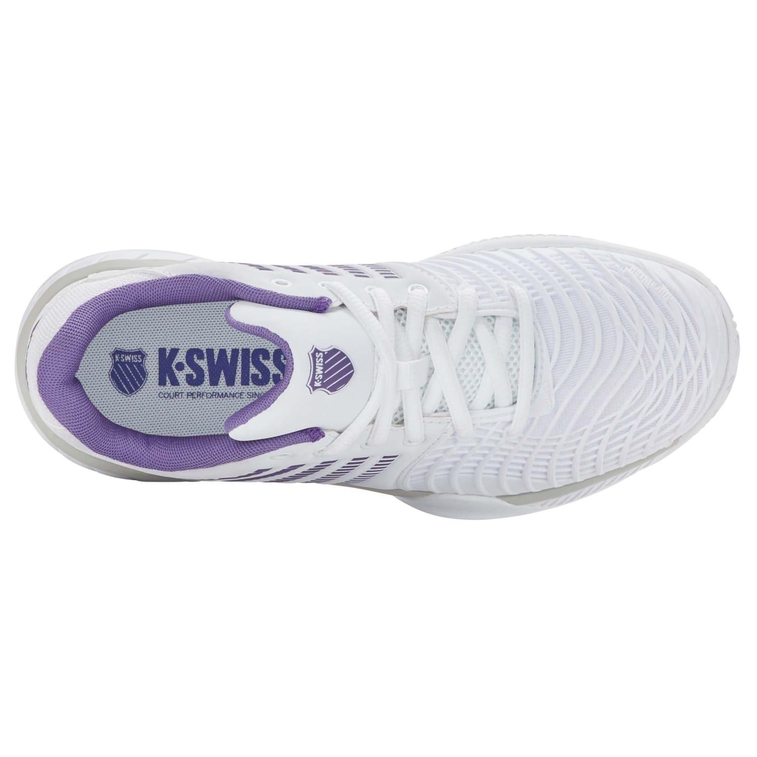 Zapatillas de tenis y pádel mujer K-Swiss EXPRESS LIGHT 3 CLAY blanco morado 7/7