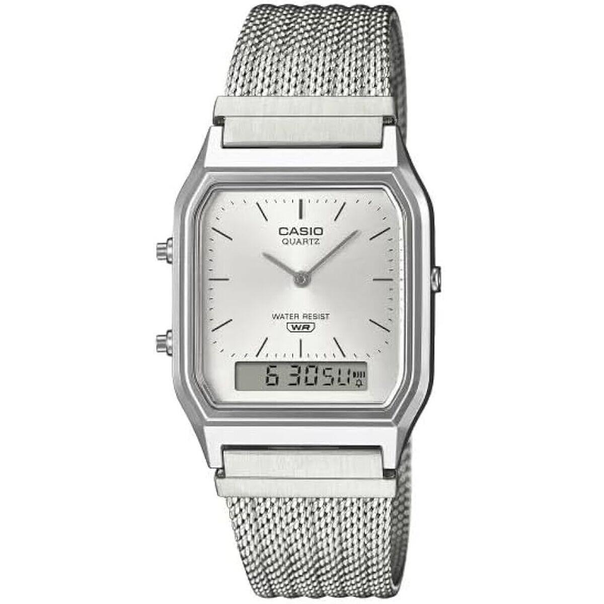 Casio Relógio Unissexo Aq-230Em-7Aef Multicolorido Cinzento da Decathlon