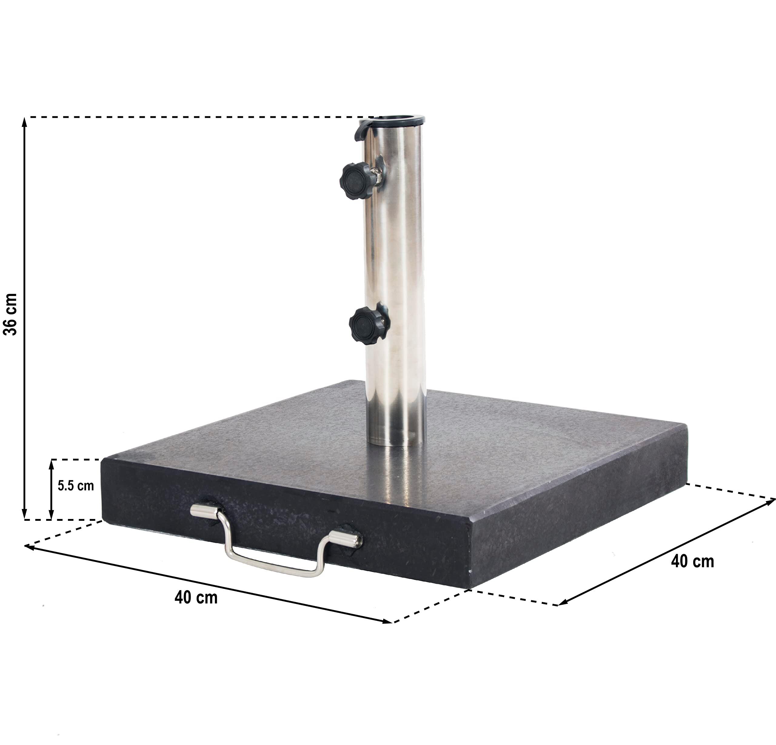 Base de Sombrilla de Exterior Universal 25 kg 4/4