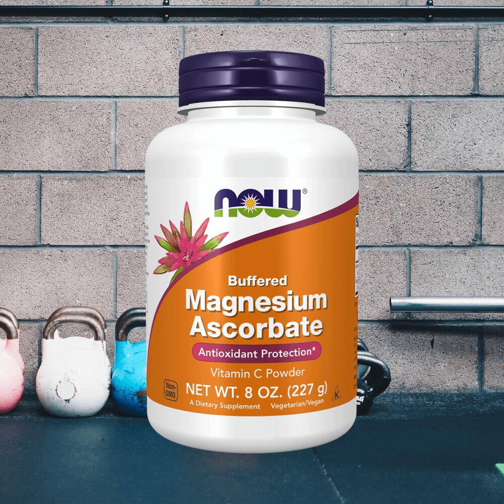 Now Foods Buffered Magnesium Ascorbate (227g) Unflavoured 2/3