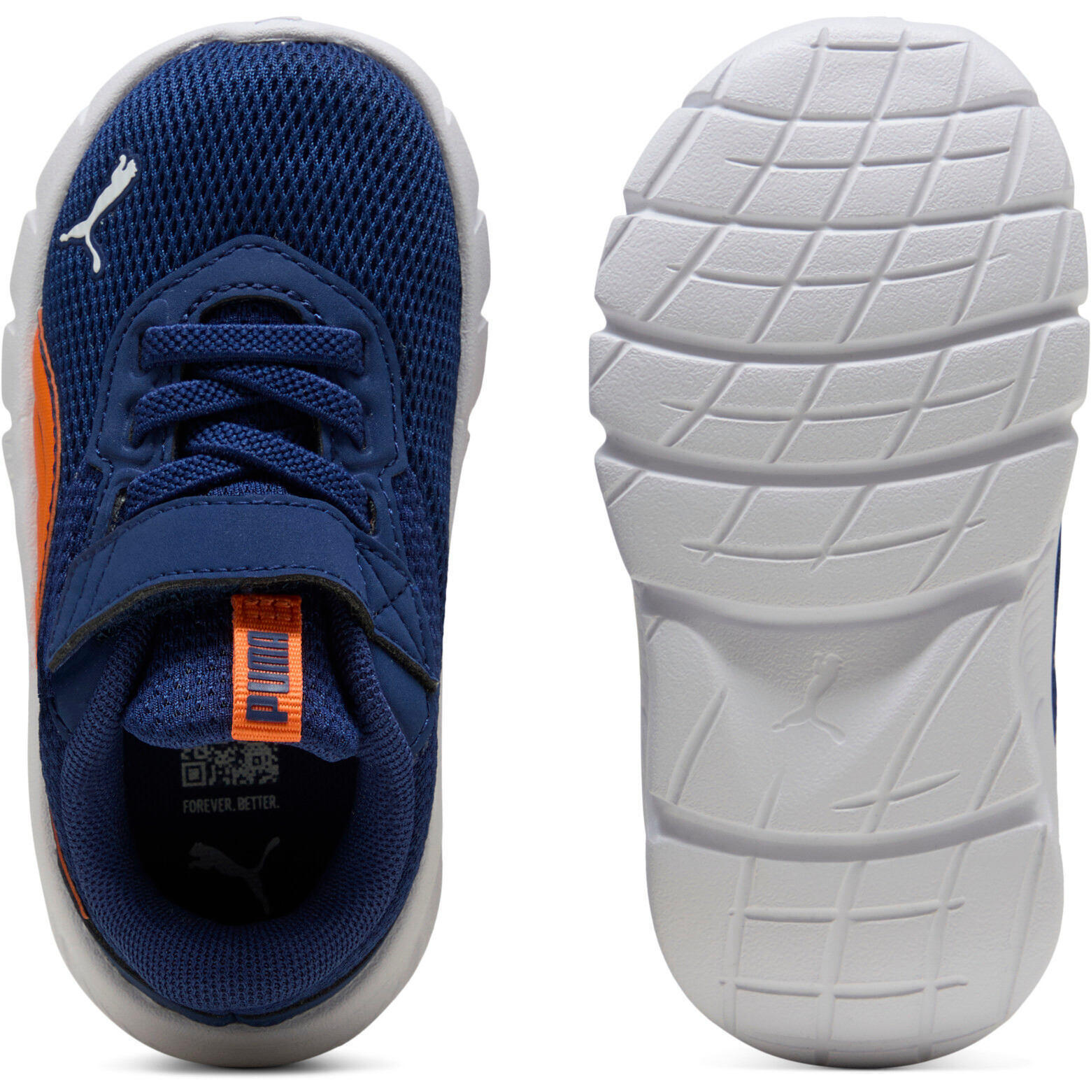 Scarpe da ginnastica Puma Flexfocus Modern Ac Inf, Blu, Bambini 2/6