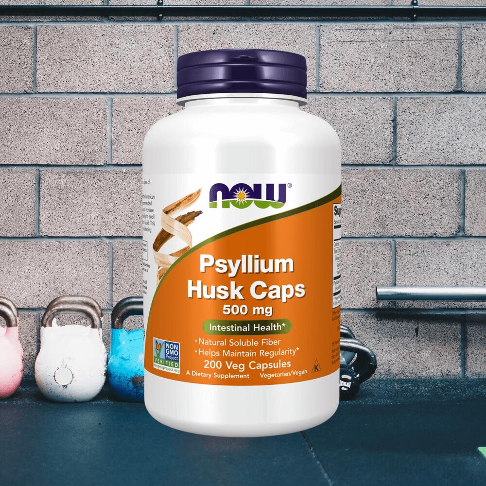 Now Foods Psyllium Husk Caps 500mg (200 vcaps) Unflavoured 2/3
