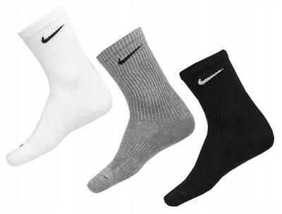 Nike everyday plus cushioned unisex sokken, 3 paar