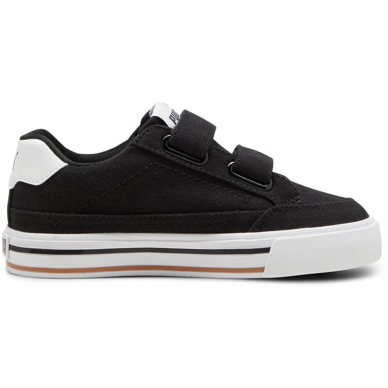 Baskets Puma Court Classic Vulc Fs V Ps, Noir, Enfants 3/5