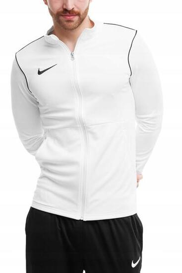 Nike Dri-FIT felpa con cappuccio e zip uomo bianca