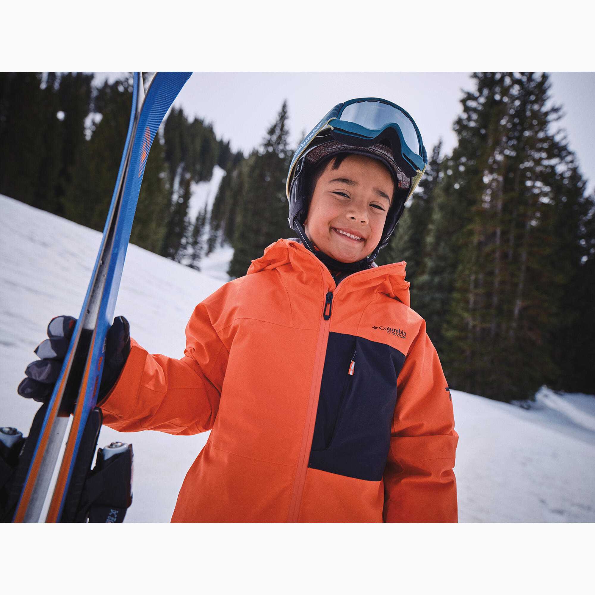 Chaqueta de esquí infantil Columbia Holcomb Grove 5/5