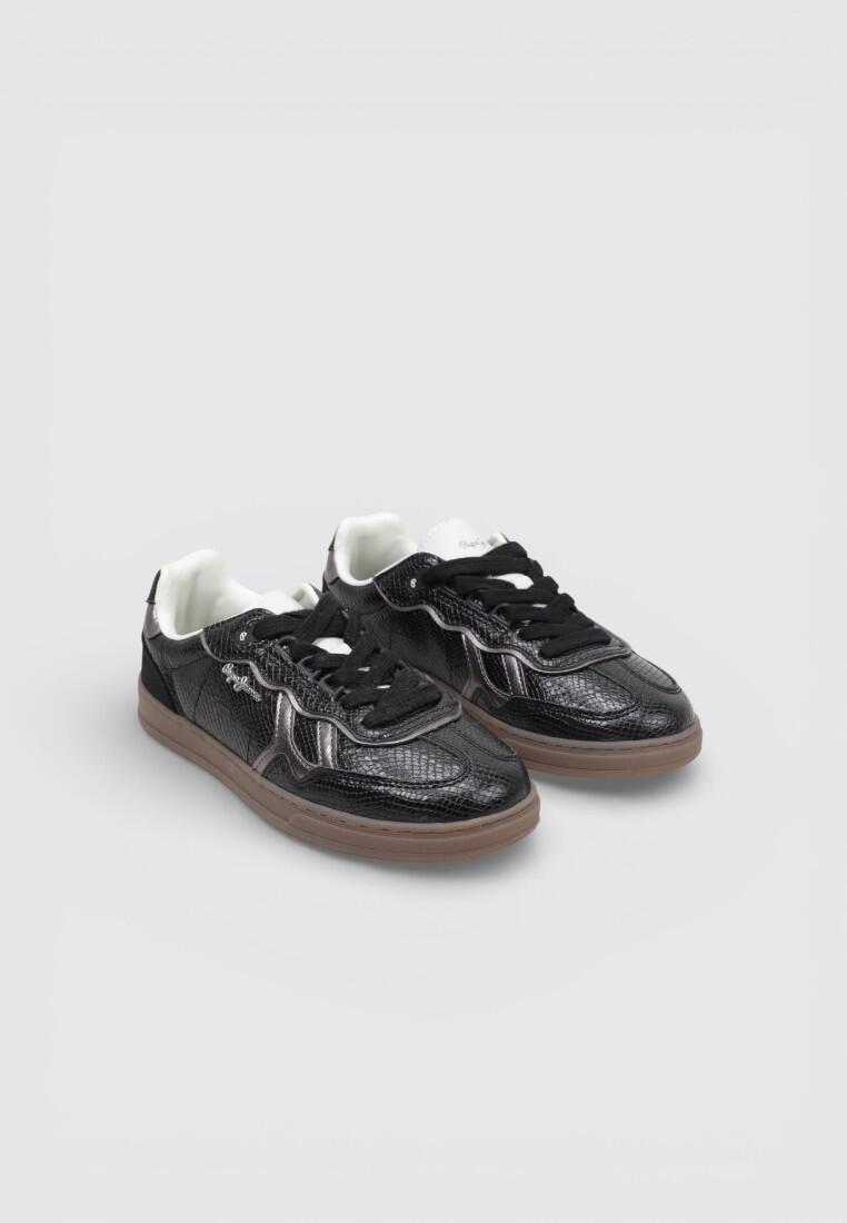 Zapatillas Deportivas Mujer Pepe Jeans BALL PATTENT W Negr 2/4