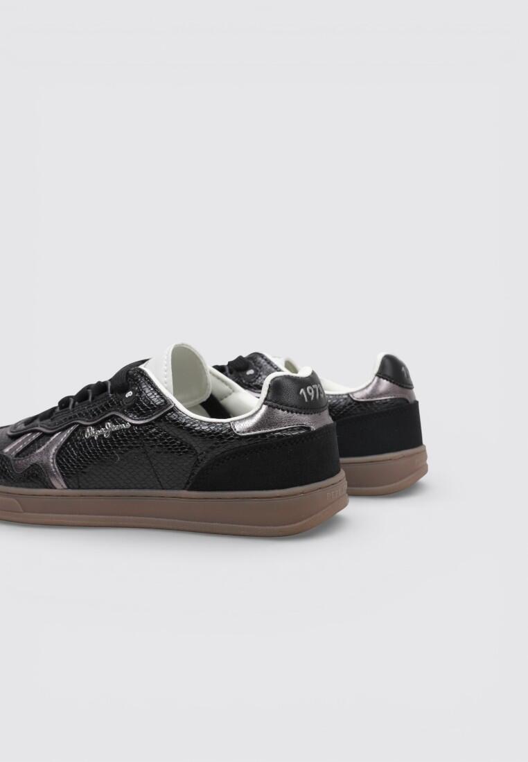 Zapatillas Deportivas Mujer Pepe Jeans BALL PATTENT W Negr 4/4