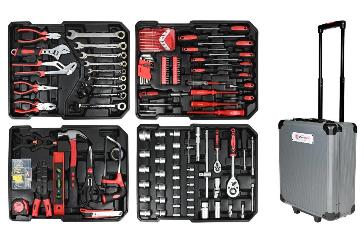 Coffre à outils Trolley 186 pièces Kit mobile complet 2/7