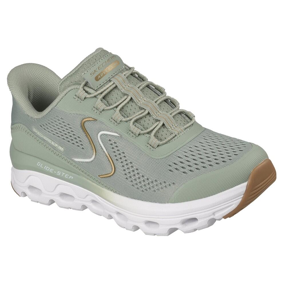 Zapatilla Mujer Skechers Slip-ins Arch Fit Glide Steo Sole Kaki 2/7