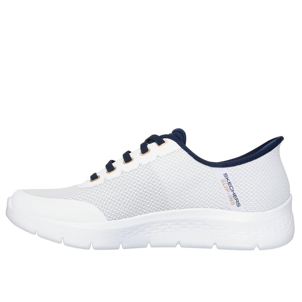 Zapatilla Hombre Skechers Slip-ins Go Walk Flex Netro Blanca 6/7