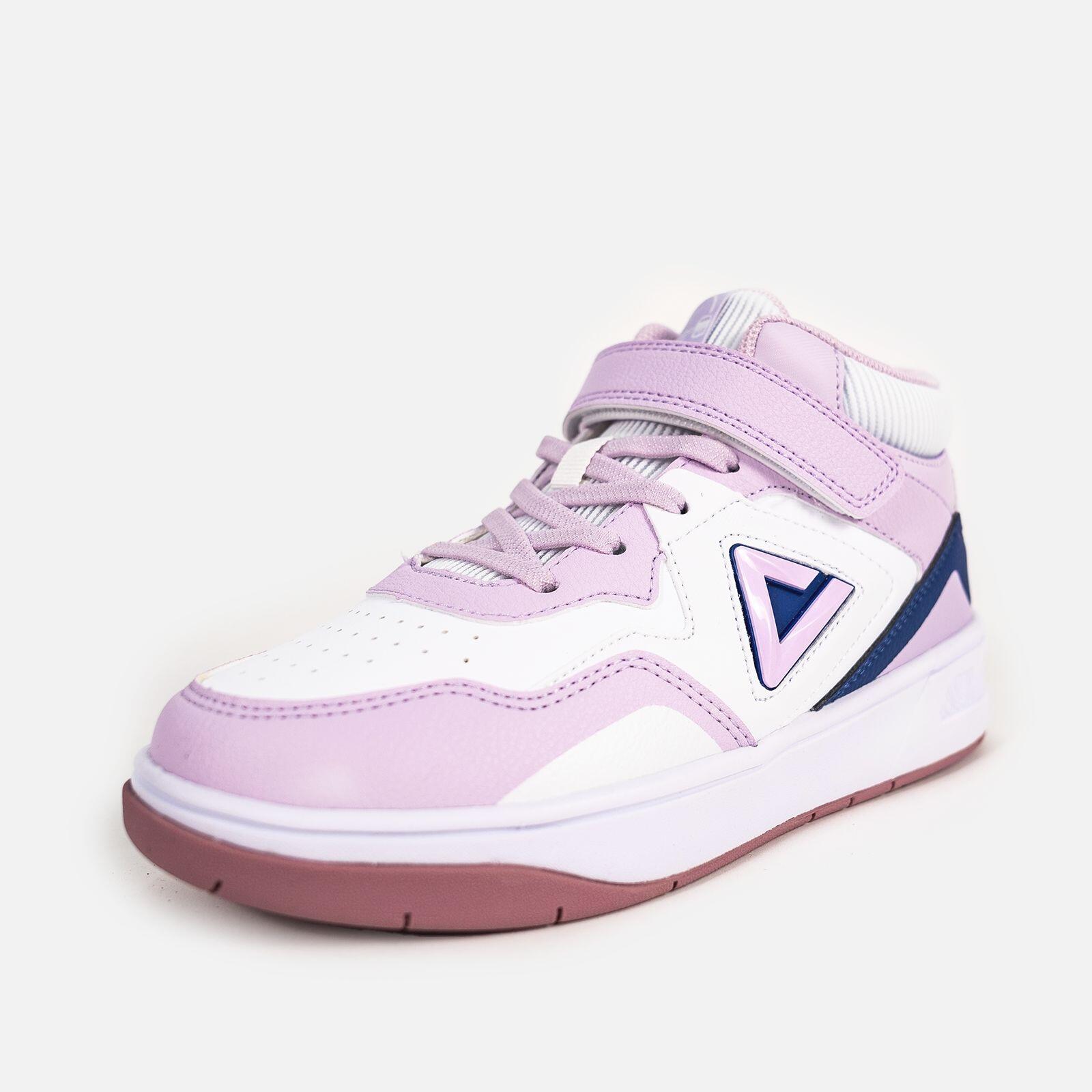 Pantofi sport Peak Court Alb/Violet
