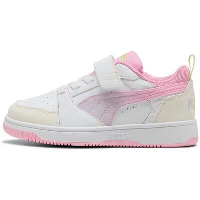 Sneakers puma rebound v6 lo come on ac ps w, wit, kinderen