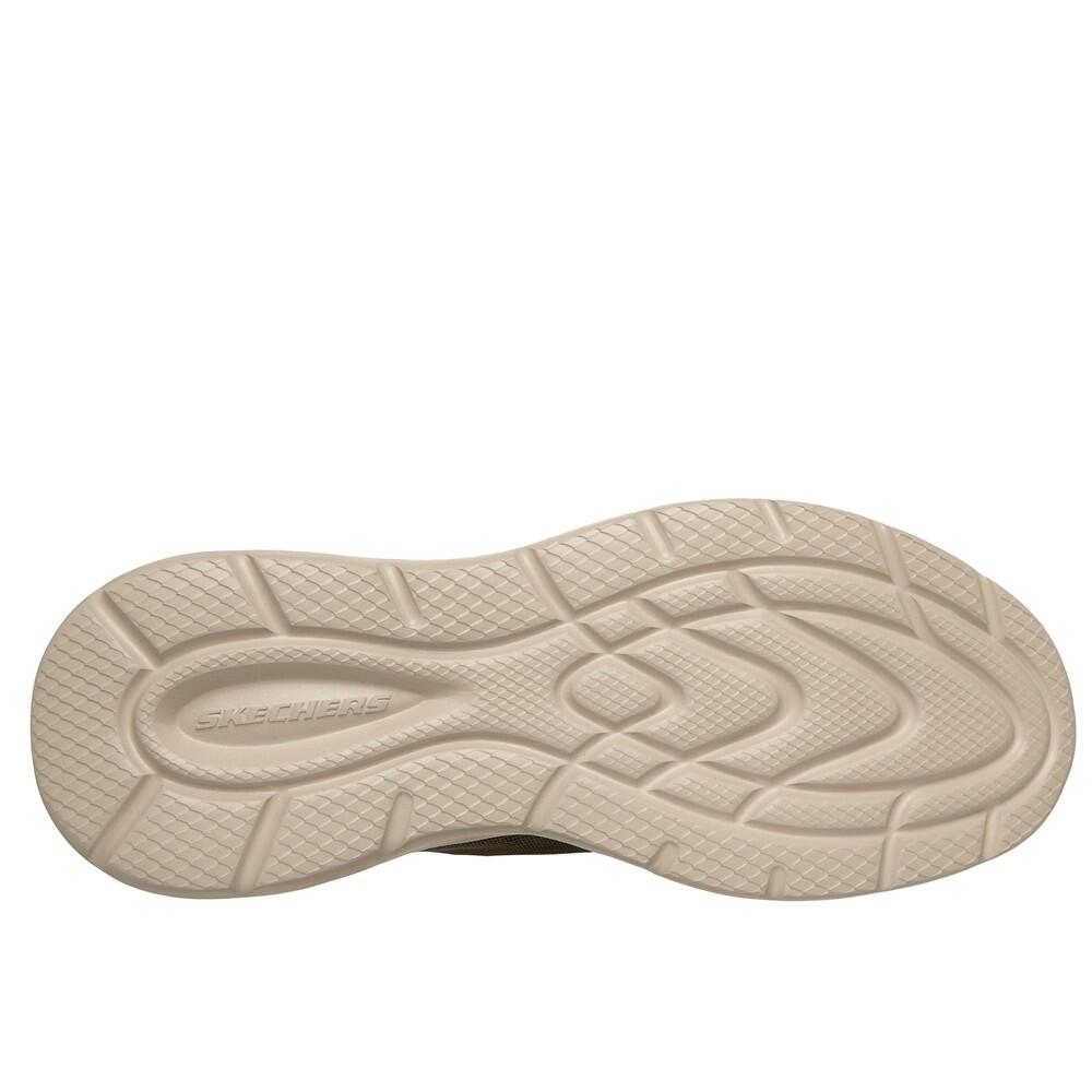 Baskets HOMME Skechers Slip-ins Garner tissu KAKI 4/7
