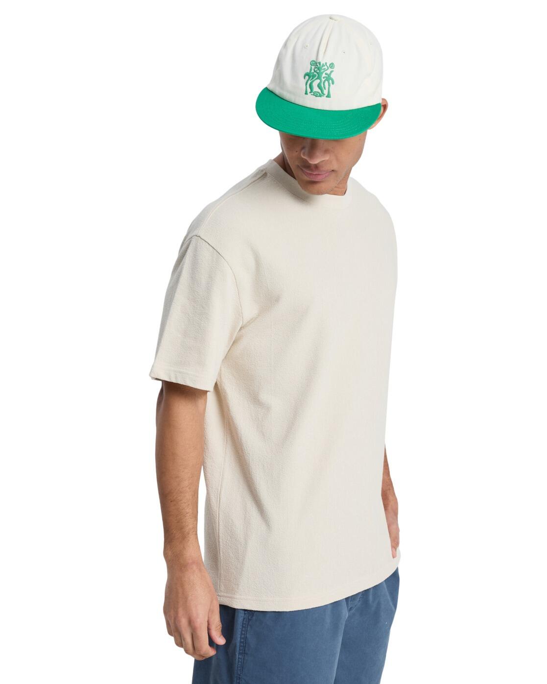 T-Shirt à manches courtes BAYI Blanc Homme 3/4