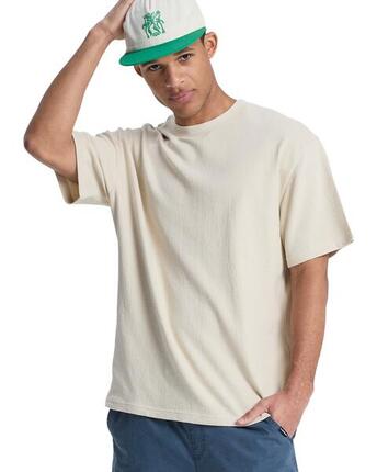 T-Shirt à manches courtes BAYI Blanc Homme