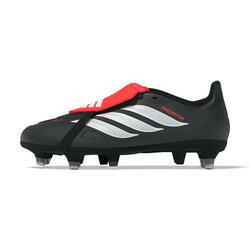 Crampons Junior Adidas Predator League FT SG Noir et rouge