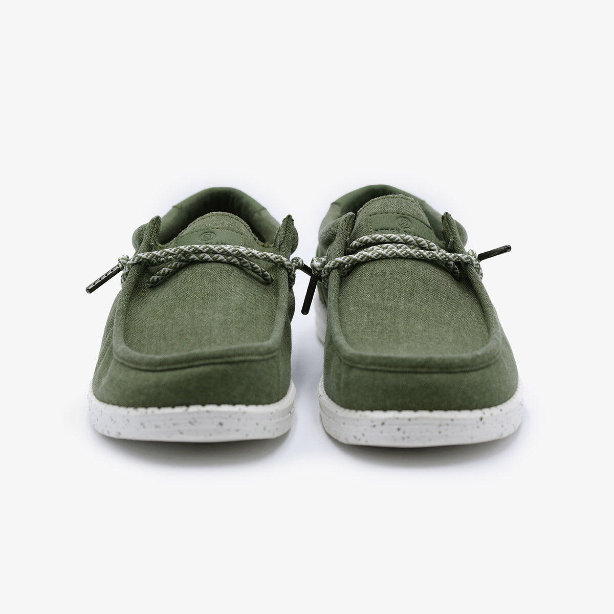 Scarpe da barca Saint-Jean verde oliva 4/6