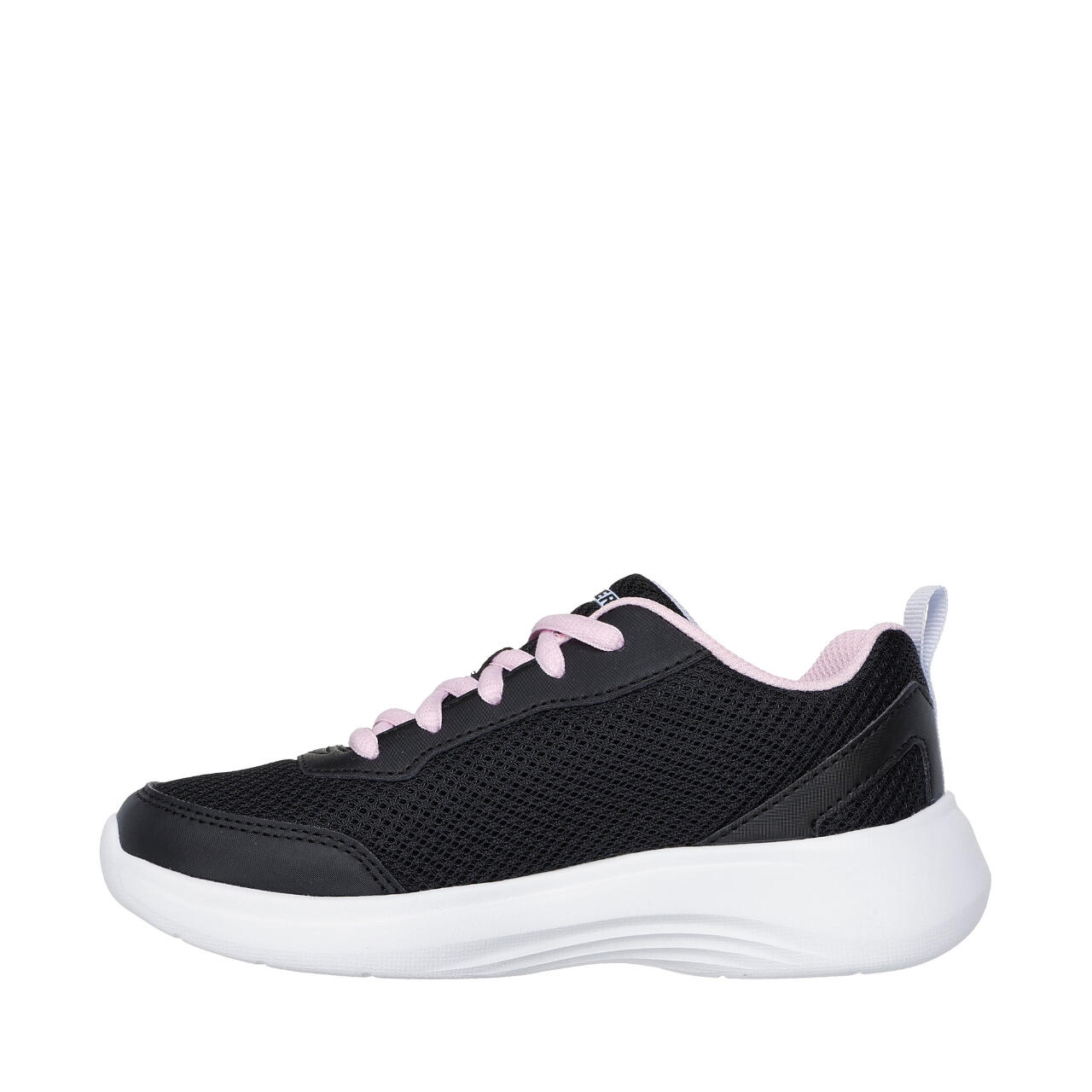 Chaussures enfants Skechers noires, tige en mesh 4/5