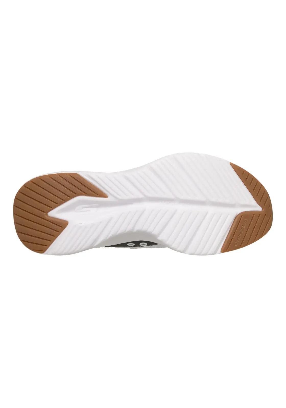 Running et trail pour homme Skechers Slip ins cozy Blanc. 3/5