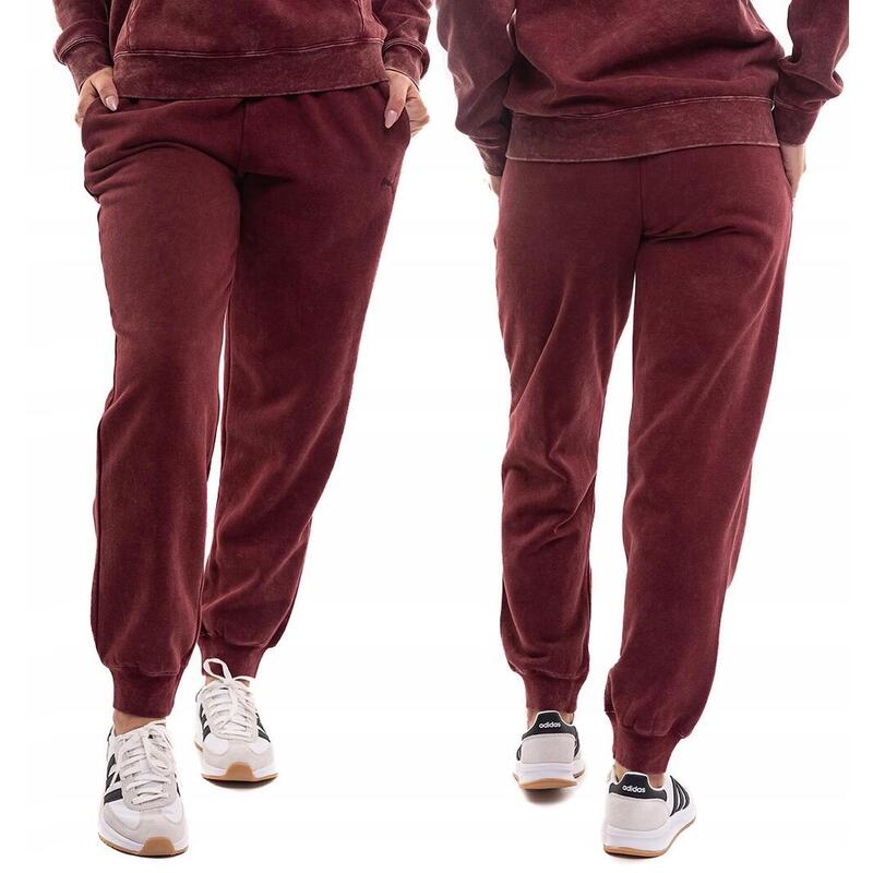 Pantaloni de damă Puma ESS Elevated Comfort Wash Sweatpants