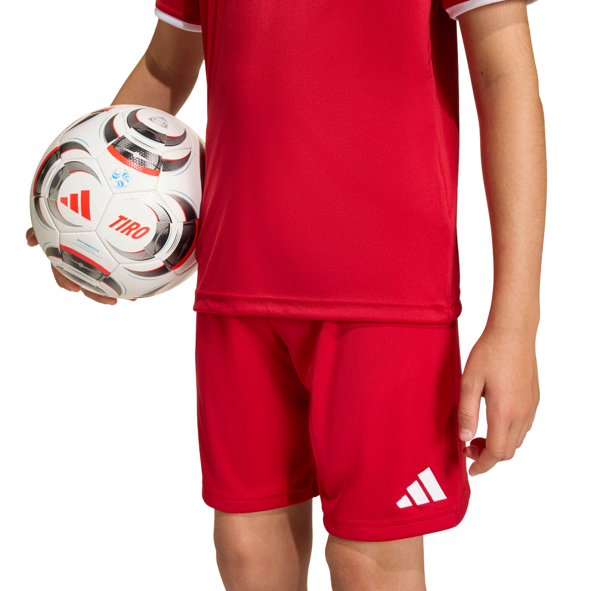 Short Adidas Entrada 26 Enfants - Rouge 5/6
