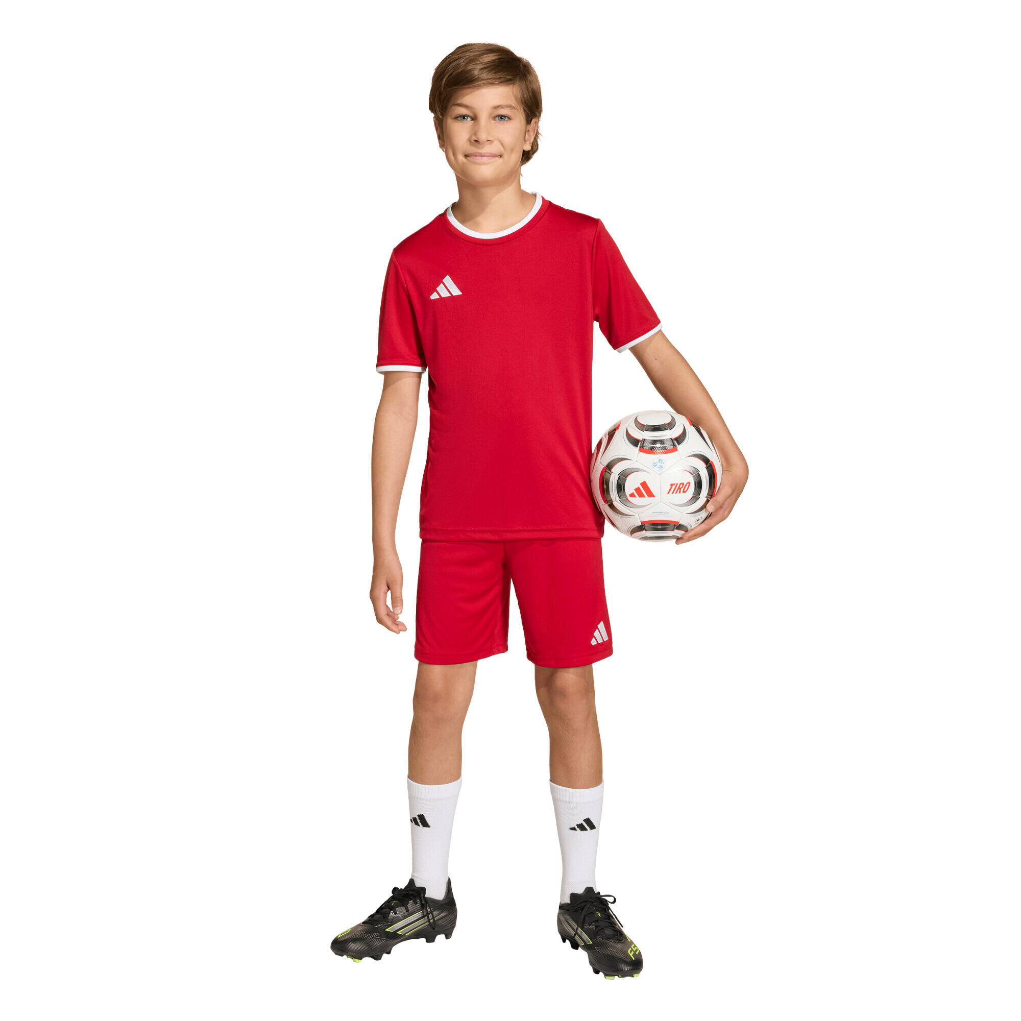 Short Adidas Entrada 26 Enfants - Rouge 4/6