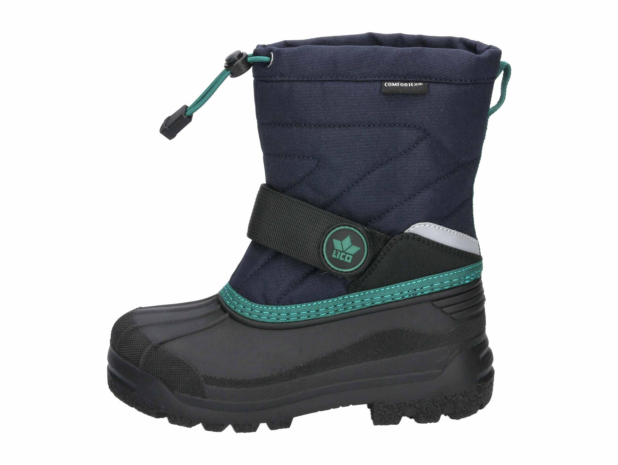 LICO Turku Bottes d'hiver enfants et ados imperméables respirantes laçage rapide 2/6