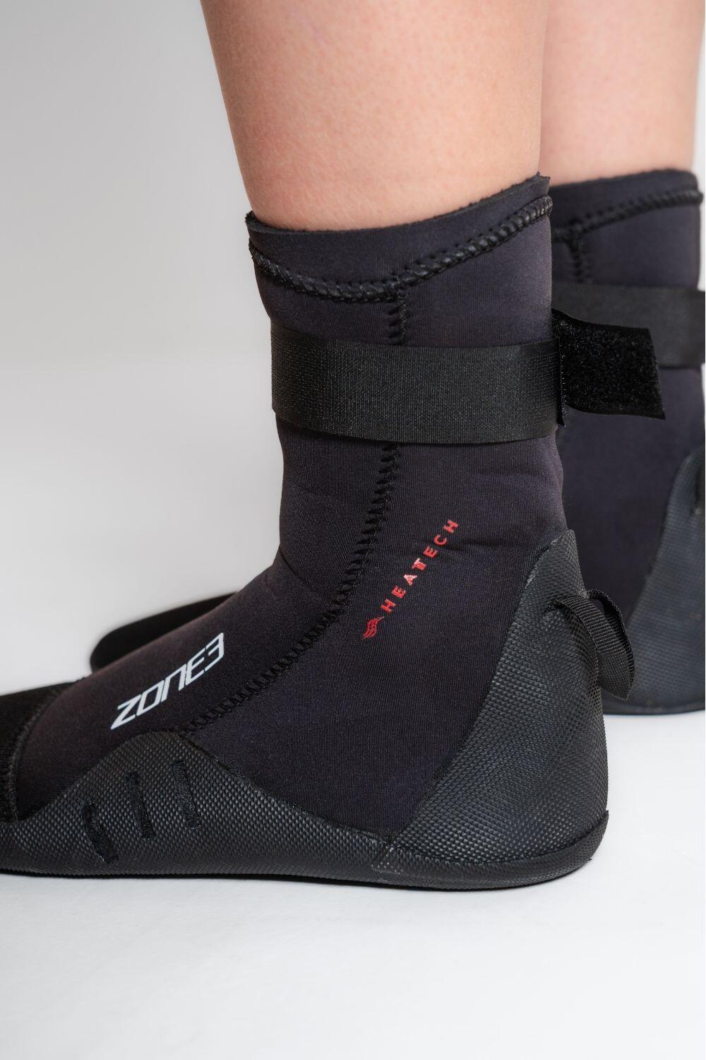 Bottes Natation Heat-Tech Dura - Noir - UK7 3/7