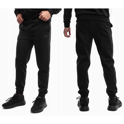 Spodnie Dresowe Męskie Fila Sportowe Dresy Treningowe Bawełniane