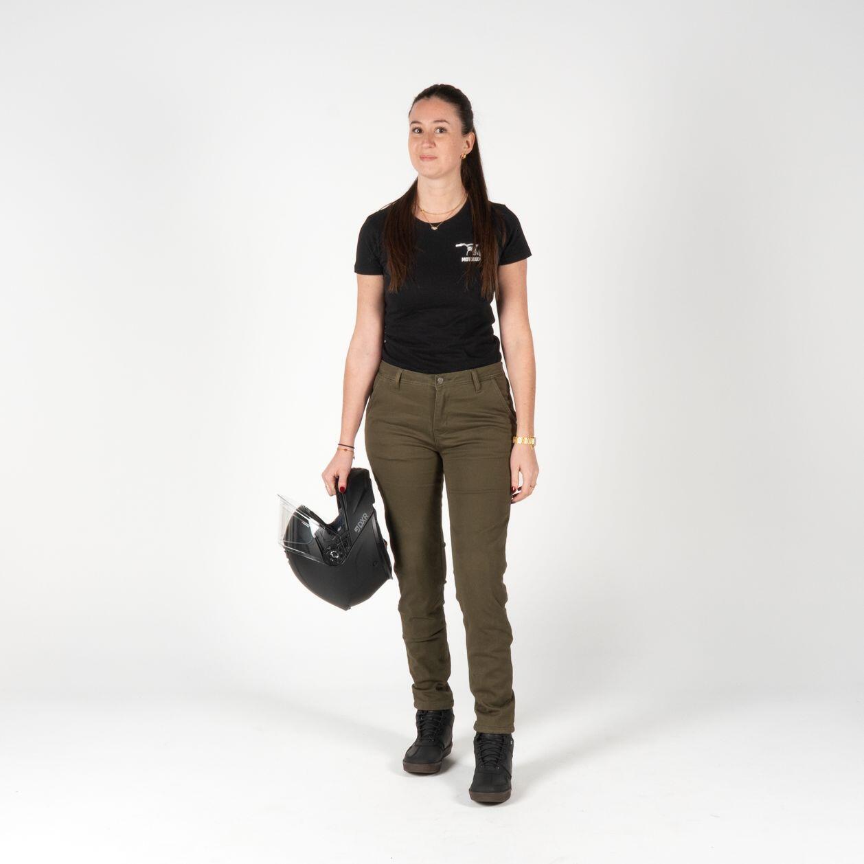 Pantalon Moto FEMME Certifié | CHINO EVO LADY MOTOBLOUZ 2/7