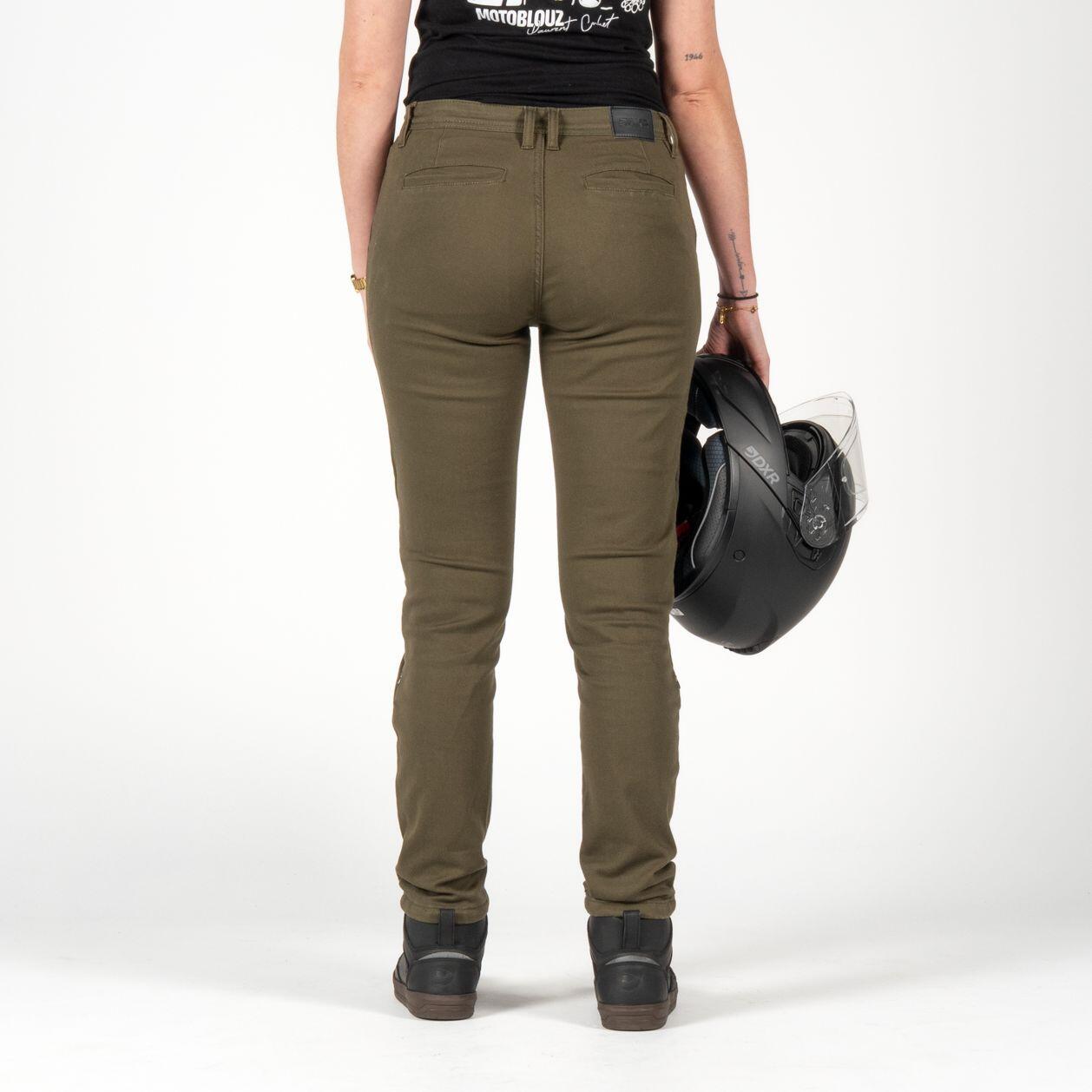 Pantalon Moto FEMME Certifié | CHINO EVO LADY MOTOBLOUZ 6/7