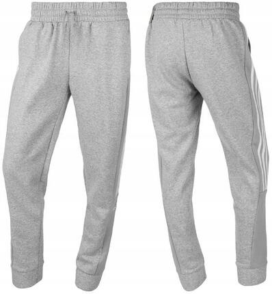 Pantalon femme adidas en coton gris