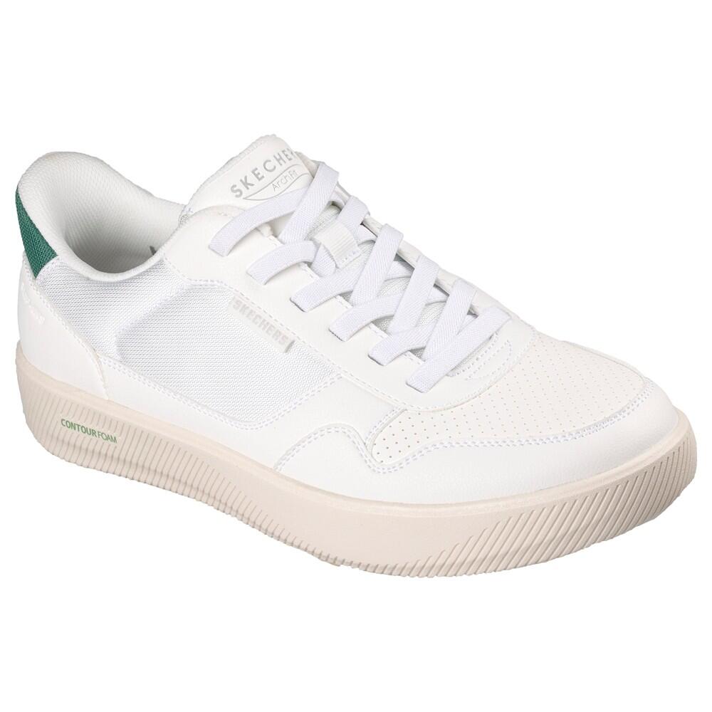 Baskets HOMME Skechers Slip-ins Arch-fit Court Break BEIGE 2/7