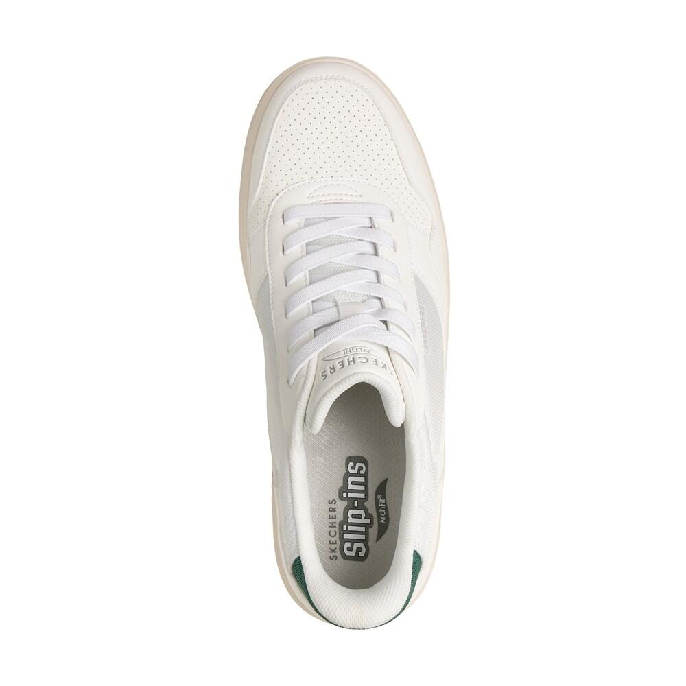 Baskets HOMME Skechers Slip-ins Arch-fit Court Break BEIGE 5/7