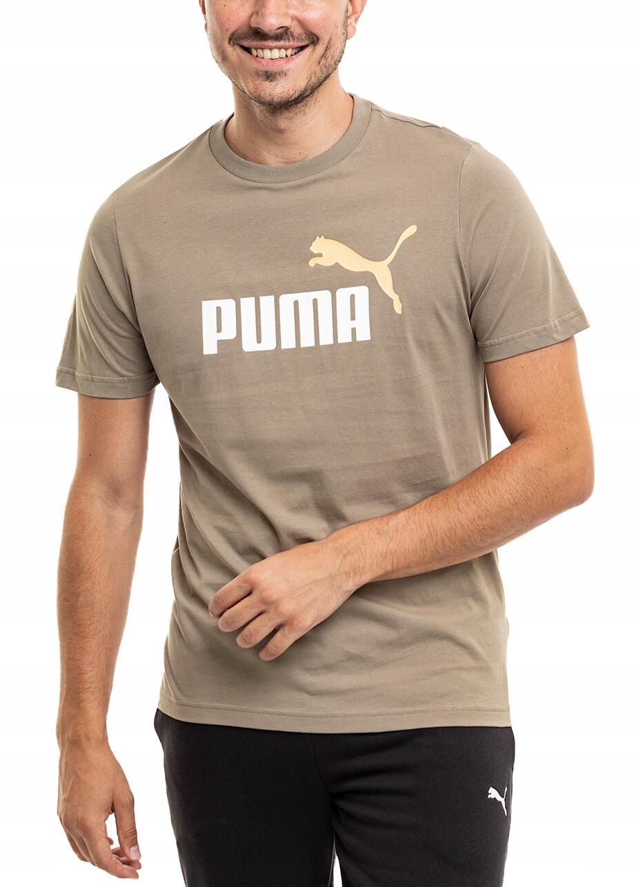 T-shirt homme Puma Ess 2 Color No.1 Logo 1/5
