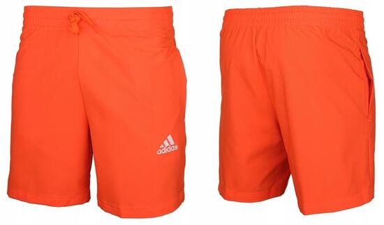 Short homme adidas d'entraînement orange