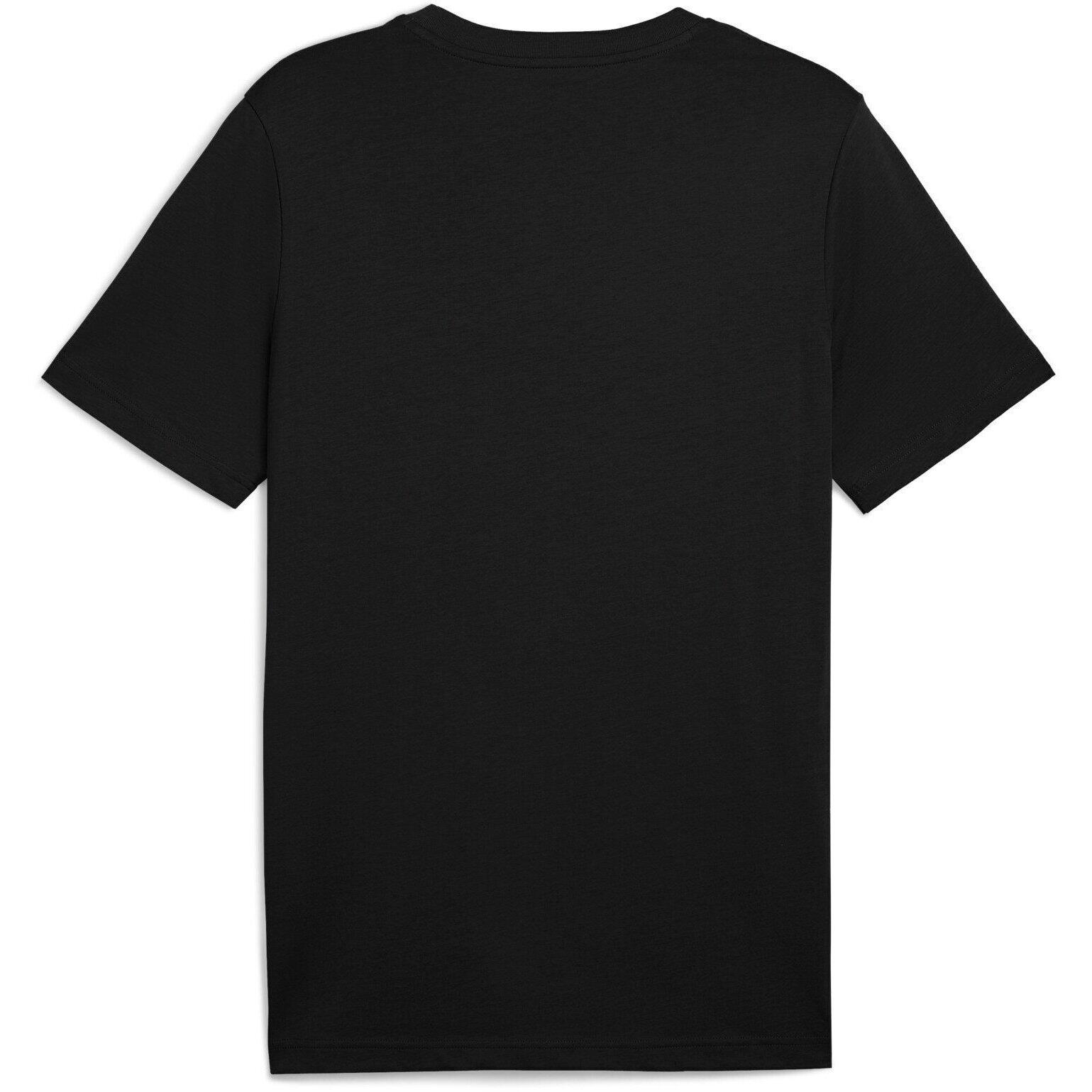 T-shirt Puma Ess 2 Color Small No. 1 Logo Tee, Noir, Hommes 2/3