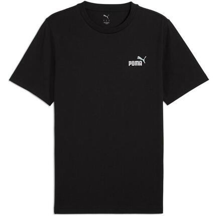 T-shirt Puma Ess 2 Color Small No. 1 Logo Tee, Noir, Hommes