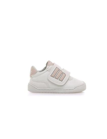 Sneakers uomo Mustang Barefoot bianche.